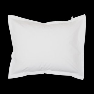 Mille Notti Pousada Percale Kussensloop EKO Wit, 50x60 cm
