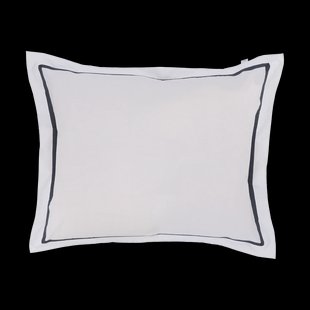 Mille Notti Singolo Kussensloop EKO Donkergrijs, 50x60 cm