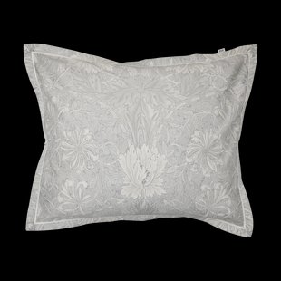 Mille Notti Honeysuckle & Tulip Kussensloop Grijs, 50x60 cm