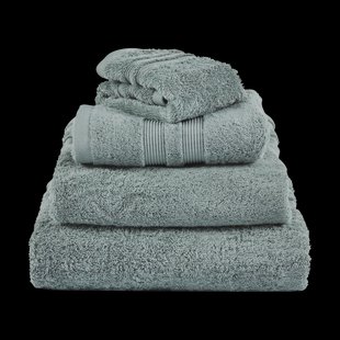 Mille Notti Fontana Handdoek EKO Grijsgroen, 70x140 cm