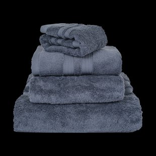 Mille Notti Fontana Handdoek EKO Donkerblauw, 50x70 cm