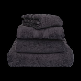 Mille Notti Fontana Handdoek EKO Antraciet, 70x140 cm