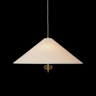 GUBI 1967 plafondlamp Canvas-messing