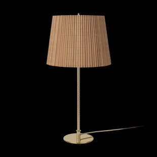 GUBI 9205 tafellamp Bamboe-messing