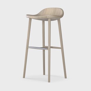 Stolab Miss Holly barstoel H78 Eikenhout lichte matte lak