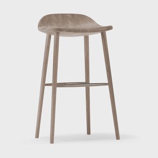 Stolab Miss Holly barstoel H78 Eikenhout witte olie