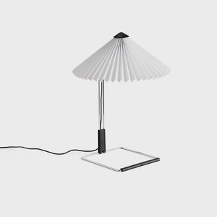 HAY Matin table tafellamp Ø30 cm White-steel