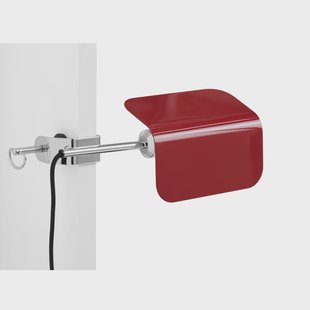 HAY Apex Clip lamp Maroon red