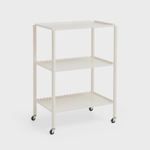 HAY Arcs Trolley High serveerwagen Eggshell