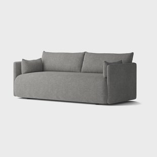 Audo Copenhagen Offset bank 2-zits Audo Bouclé 16 Dark grey Audo Copenhagen Offset bank 2-zits Audo Bouclé 16 Dark grey