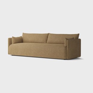 Audo Copenhagen Offset bank 3-zits Audo Bouclé 06 Gold Audo Copenhagen Offset bank 3-zits Audo Bouclé 06 Gold