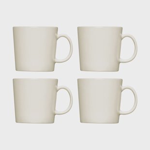 Iittala Teema mok 30 cl 4-pack Wit