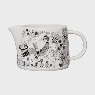 Arabia Emilia kan 35 cl Zwart-wit