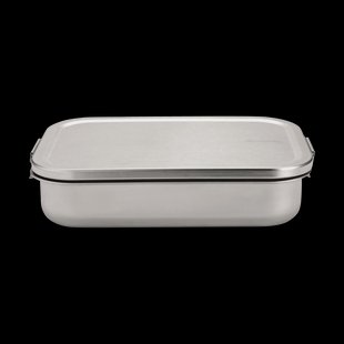 Brabantia Make & Take bento lunchtrommel staal groot Mat roestvrij staal