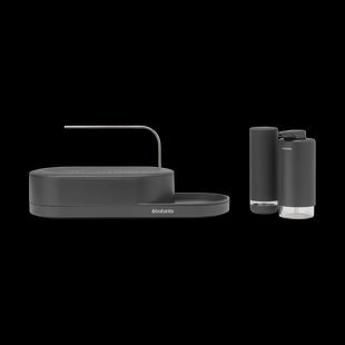 Brabantia SinkStyle aanrechtorganiser set 3-delig Mineral Infinite Grey