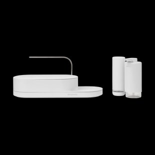 Brabantia SinkStyle aanrechtorganiser set 3-delig Mineral Fresh White