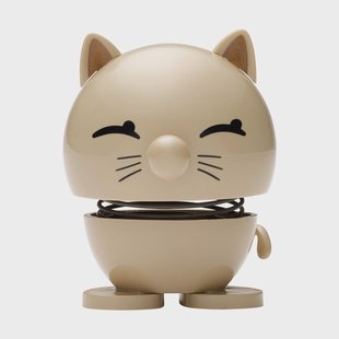 Hoptimist Hoptimist Cat figuur 7,3 cm Latte