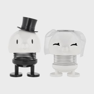 Hoptimist Hoptimist Bride & Groom figuur 2-delig White