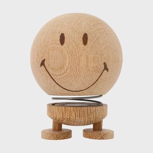 Hoptimist Hoptimist Smiley M figuur Raw oak