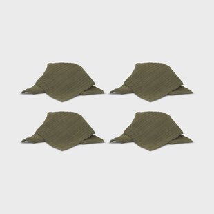 Boel & Jan Astrid servet 40x40 cm 4-pack Groen