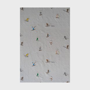 Fine Little Day Skiers tafelkleed 147x250 cm Natuur