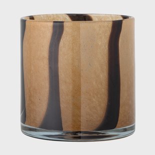 Bloomingville Liberty kaarsenhouder Ø15 cm Kastanjebruin