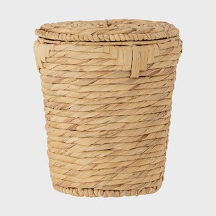 Bloomingville Peri opbergmand met deksel Waterhyacint