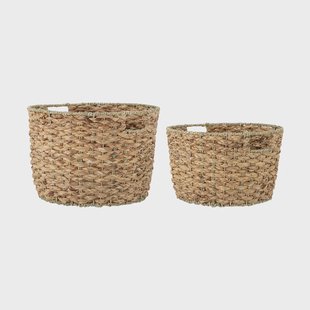 Bloomingville Rime opbergmand 2-delig Waterhyacint Bloomingville Rime opbergmand 2-delig Waterhyacint