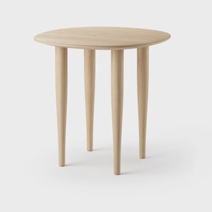 Brdr. Krüger Jari bijzettafel Ø45 cm Geolied eikenhout