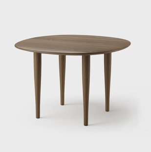 Brdr. Krüger Jari bijzettafel Ø60 cm Rookgeolied eikenhout