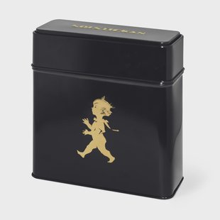 Solstickan Design Solstickan koffiefilterblik 15,4x17 cm Zwart-goud