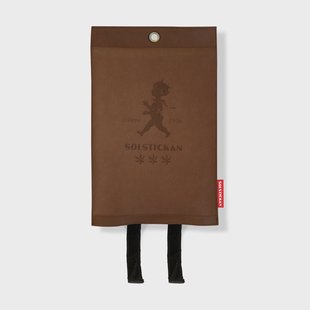 Solstickan Design Solstickan branddeken leer 120x120 cm Donker leer