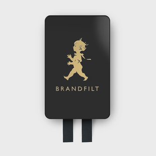 Solstickan Design Solstickan branddeken 16x2,7x25 cm Zwart-goud