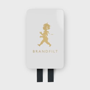 Solstickan Design Solstickan branddeken 16x2,7x25 cm Witgoud