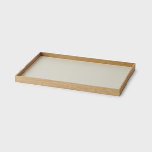 Gejst Frame dienblad medium 23x34 cm Eikenhout-beige