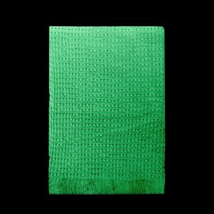 Rug Solid Stockholm katoenen deken 130x180 cm Racing green Rug Solid Stockholm katoenen deken 130x180 cm Racing green