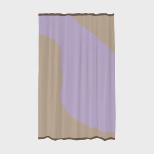 Mette Ditmer Nova Arte douchegordijn 150x200 cm Sand-lilac