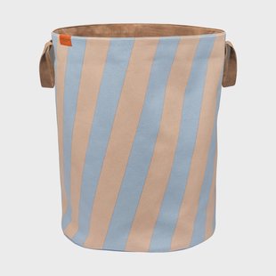 Mette Ditmer Nova Arte wasmand 40x40x50 cm Light blue-powder rose