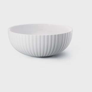 Georg Jensen Bernadotte saladeschaal Ø26 cm Wit