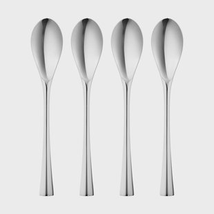 Georg Jensen Cobra dessertlepel 4-pack Roestvrij staal