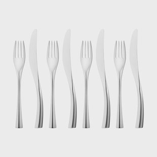 Georg Jensen Cobra bestekset 8 delen Roestvrij staal