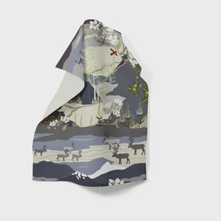 Arvidssons Textil Fjällvandring keukenhanddoek 46x70 cm Blauw