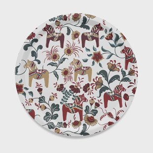 Arvidssons Textil Leksand dienblad Ø38 cm Jubileumeditie 30 jaar