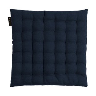 Linum Pepper stoelkussen 40x40 cm Donker marineblauw Linum Pepper stoelkussen 40x40 cm Donker marineblauw