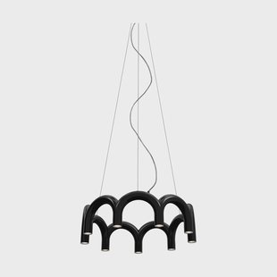 Oblure Arch circle pendel Ø76 cm Black