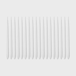Georg Jensen Cobra Hanukkah kaarsen 18-pack Wit