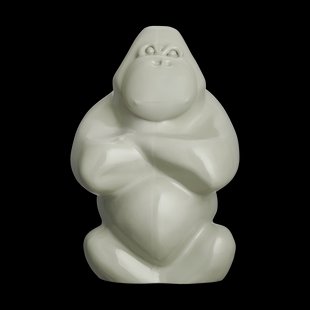 Kosta Boda Gabba Gabba Hey sculptuur 305 mm Lichtbeige