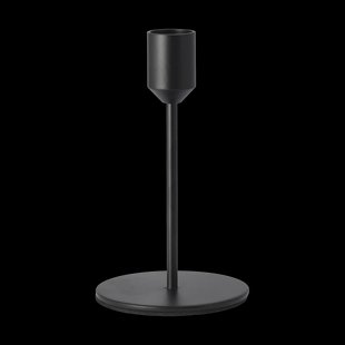 Scandi Living Glare kandelaar 14 cm Zwart