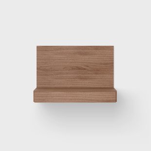 New Works Tana wandgemonteerd bureau 84,8x47,3 cm Valnoot