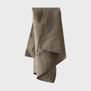 Tell Me More Tell me more keukenhanddoek linnen 50x70 cm Olijf